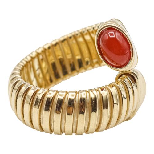 ANILLO CON ÁGATA CORNALINA