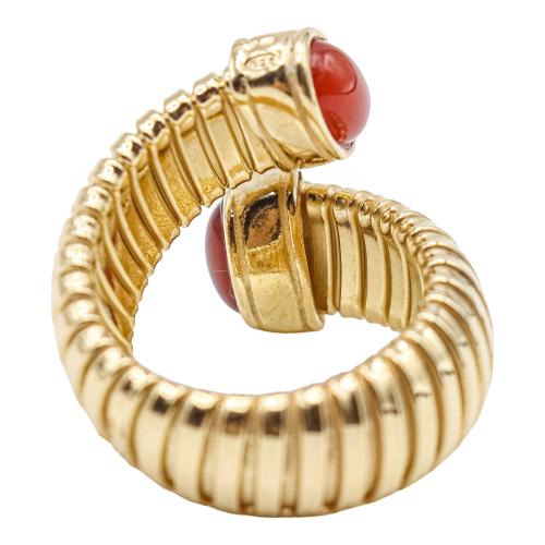 ANILLO CON ÁGATA CORNALINA