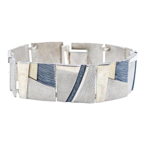 PULSERA DE DISEÑO EN PLATA