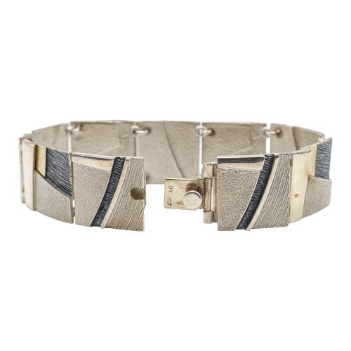 PULSERA DE DISEÑO EN PLATA