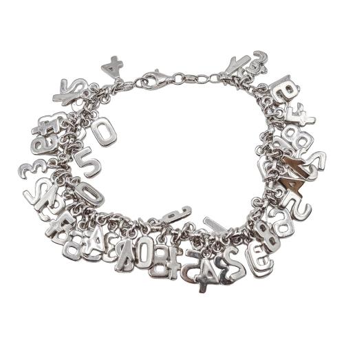 PULSERA CON LETRAS Y NÚMEROS