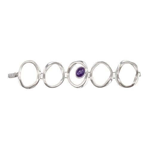 PULSERA CON AMATISTA