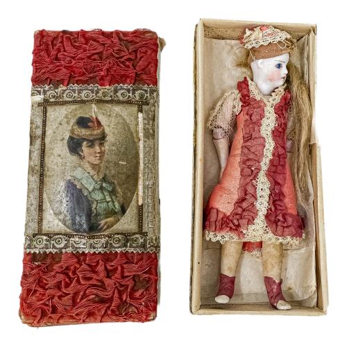 PEQUEÑA MUÑECA DE PORCELANA PRINCIPIOS DEL S.XX