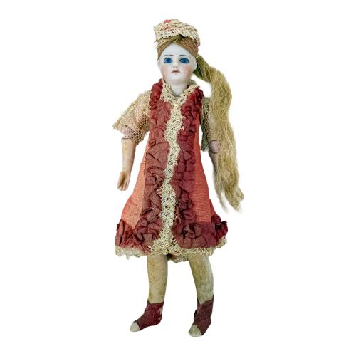 PEQUEÑA MUÑECA DE PORCELANA PRINCIPIOS DEL S.XX