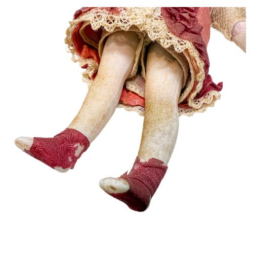 PEQUEÑA MUÑECA DE PORCELANA PRINCIPIOS DEL S.XX