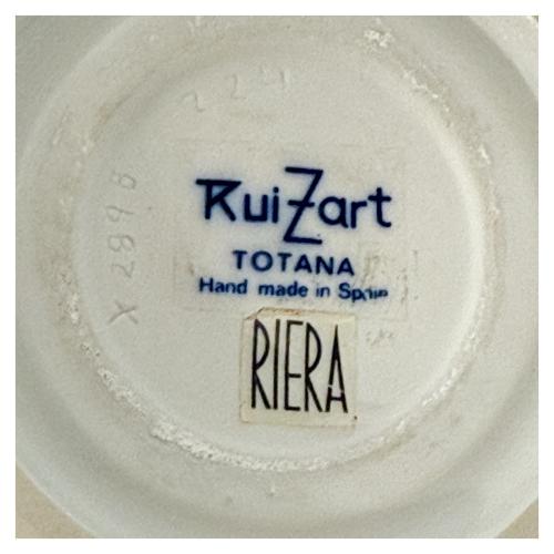 JARRÓN DE PORCELANA DEL ÚLTIMO CUARTO DEL S.XX