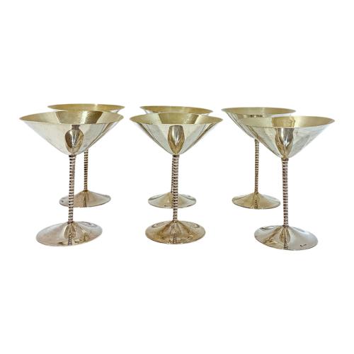 CONJUNTO DE SEIS COPAS DEL PRIMER TERCIO DEL S.XX