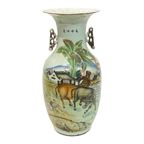 JARRÓN DE PORCELANA CHINA 