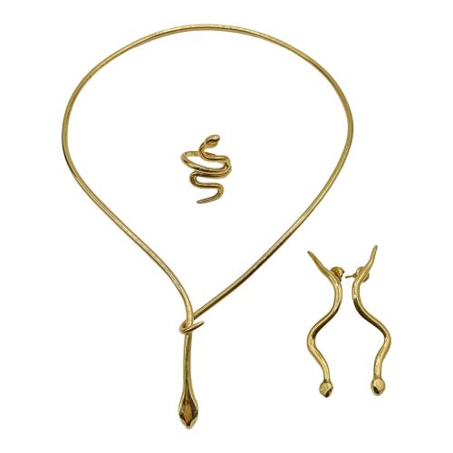 ADEREZO "SERPIENTE" DE ORO