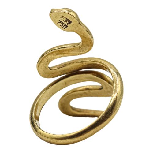 ADEREZO "SERPIENTE" DE ORO