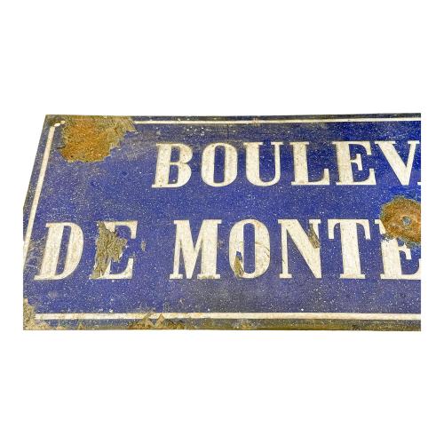 PAREJA DE CARTELES DE CALLE FRANCESES, AÑOS 20