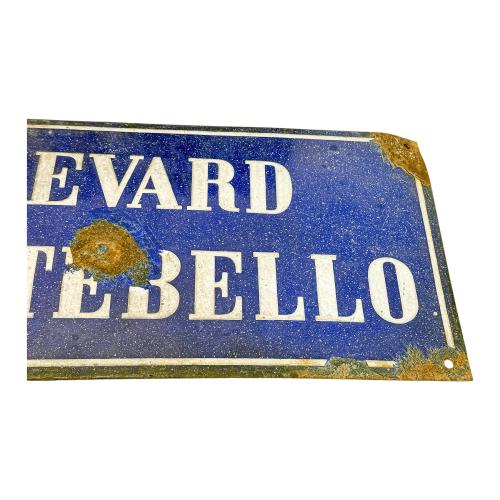 PAREJA DE CARTELES DE CALLE FRANCESES, AÑOS 20