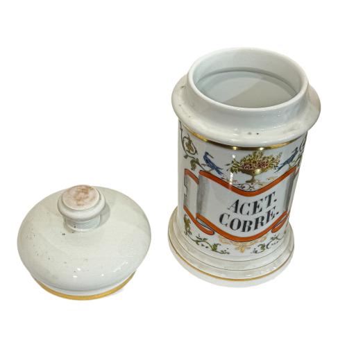 CONJUNTO DE TARROS DE FARMACIA DEL SIGLO XIX