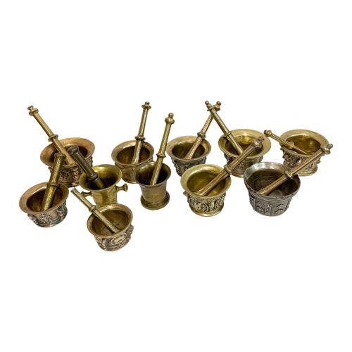 COLECCIÓN DE MORTEROS 