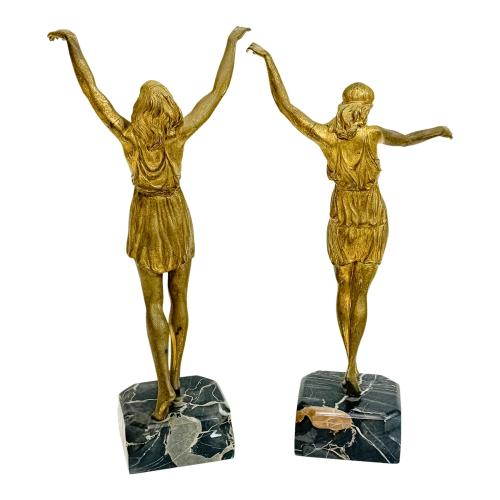PAREJA DE FIGURAS FRANCESAS PRINCIPIOS DE SIGLO XX