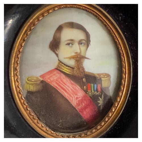 PAREJA DE MINIATURAS DEL SIGLO XIX