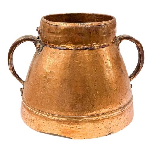 CONJUNTO DE OLLAS Y CAZOS DE COBRE DEL S.XIX