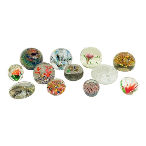 COLECCIÓN DE PISAPAPELES DE LA SEGUNDA MITAD S.XX