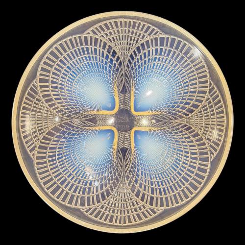 CENTRO DE MESA COQUILLES DE RENÉ LALIQUE CIRCA 1924