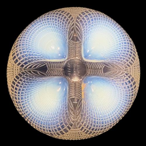 CENTRO DE MESA COQUILLES DE RENÉ LALIQUE CIRCA 1924