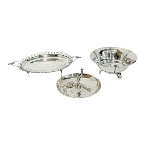 LOTE VARIADO DE PLATA DE MEDIADOS DE S. XX