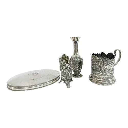 LOTE VARIADO DE PLATA DE MEDIADOS DE S. XX