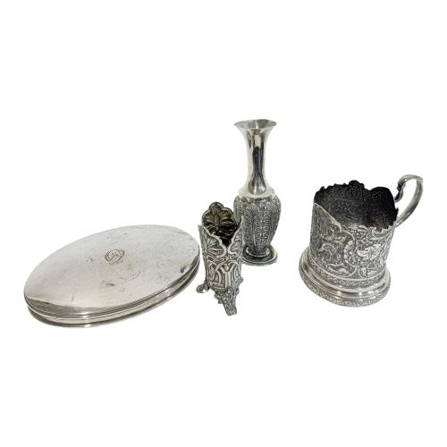 LOTE VARIADO DE PLATA DE MEDIADOS DE S. XX