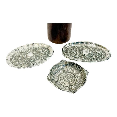 LOTE VARIADO DE PLATA DE MEDIADOS S. XX