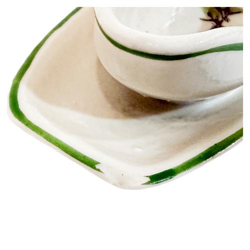 FIRETA EN PORCELANA DE MEDIADOS S.XX