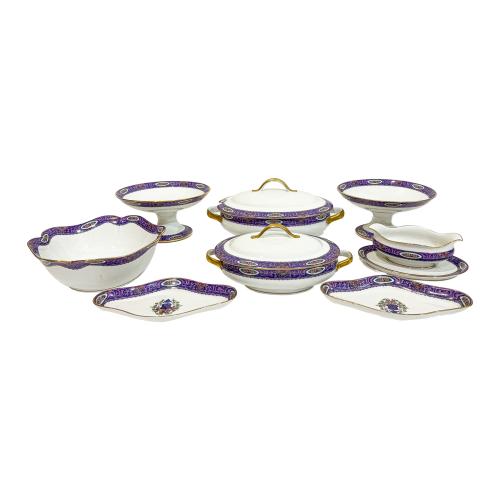 SERVICIO DE MESA EN PORCELANA DE LIMOGES MEDIADOS S.XX