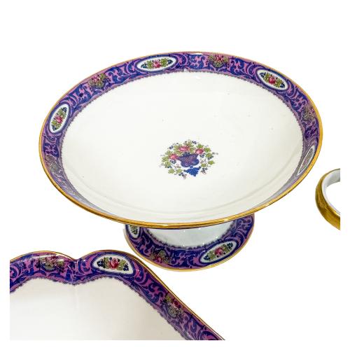 SERVICIO DE MESA EN PORCELANA DE LIMOGES MEDIADOS S.XX