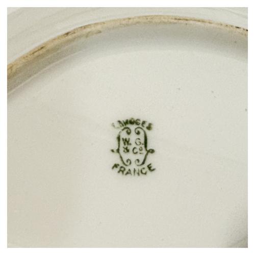 SERVICIO DE MESA EN PORCELANA DE LIMOGES MEDIADOS S.XX