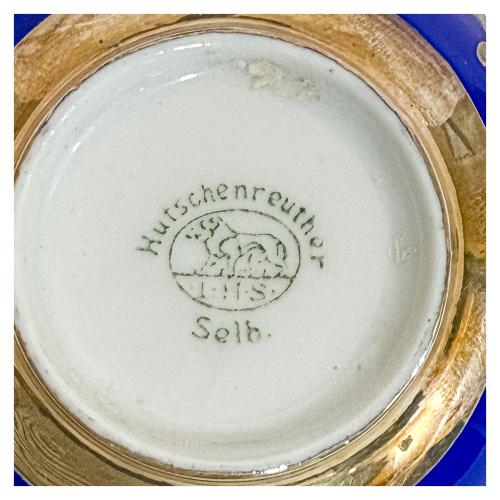 JUEGO DE CAFÉ DE PORCELANA ALEMANA PRIMER TERCIO S. XX 