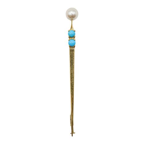 BROCHE ALFILER CON PERLA DE PUIG DORIA