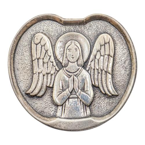 MEDALLA DE CUNA EN PLATA DEL PRIMER TERCIO DEL S.XX