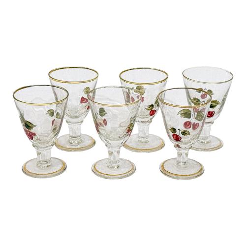 CONJUNTO DE COPITAS DE LICOR DE MEDIADOS DE S. XX
