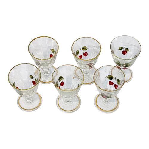 CONJUNTO DE COPITAS DE LICOR DE MEDIADOS DE S. XX