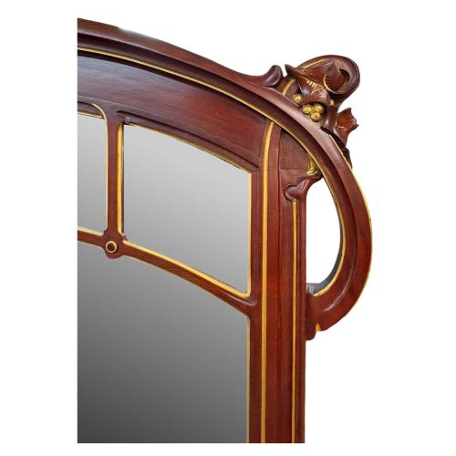 ESPEJO MODERNISTA  DE PRINCIPIOS DE SIGLO XX