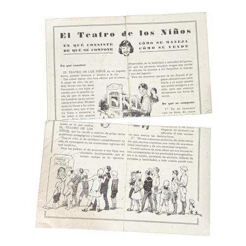 "EL TEATRO DE LOS NIÑOS" DE LOS AÑOS 30-40