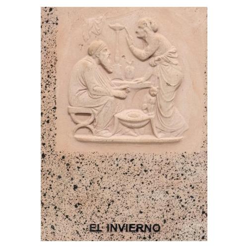 CUATRO PLACAS EN RELIEVE DEL ÚLTIMO CUARTO DE S. XX