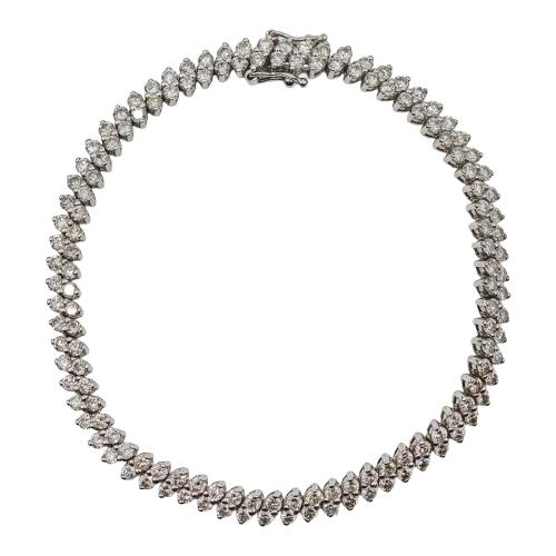 PULSERA RIVIERE CON BRILLANTES