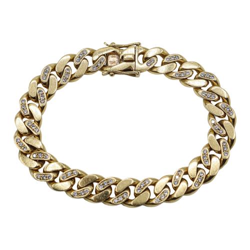 PULSERA BARBADA CON BRILLANTES