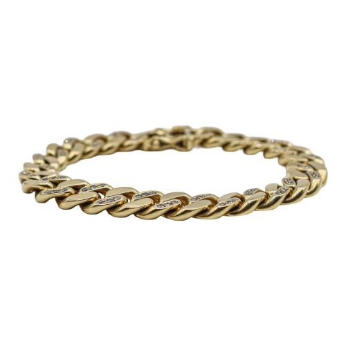 PULSERA BARBADA CON BRILLANTES