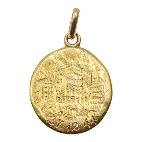 MEDALLA DEVOCIONAL DE MEDIADOS S.XX