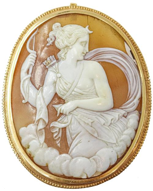 BROCHE CAMAFEO DEL S.XIX