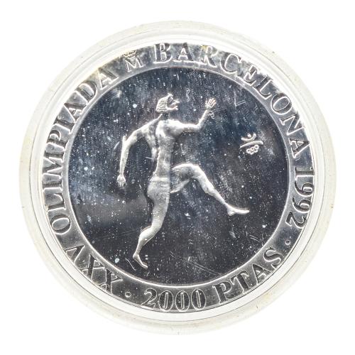MONEDA DE PLATA DE LAS OLIMPIADAS 92