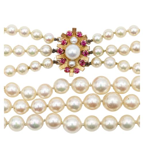 COLLAR DE PERLAS CULTIVADAS