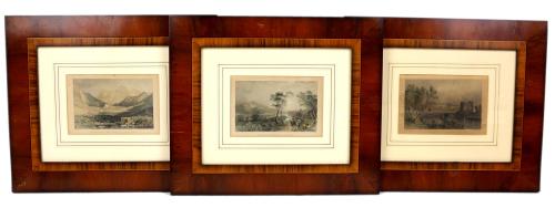 TRES GRABADOS DE THOMAS ALLOM