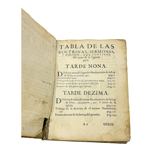 PAREJA DE LIBROS RELIGIOSOS DEL SIGLO XVII