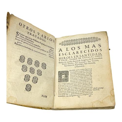 PAREJA DE LIBROS RELIGIOSOS DEL SIGLO XVII